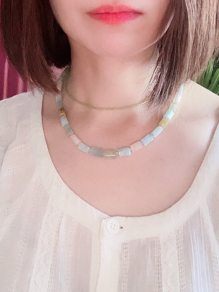 Peridot Choker Necklace