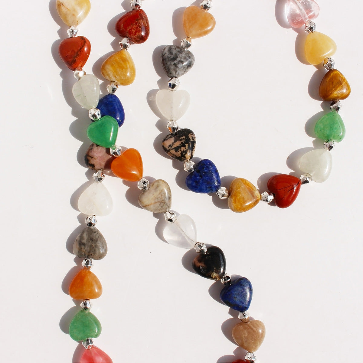 You're Loved - Multiple Natural Gemstones Necklace & Bracelet