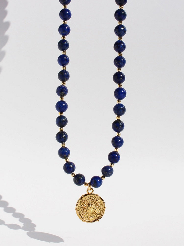 Le Roi du Soleil - Natural Lapis Lazuli Necklace