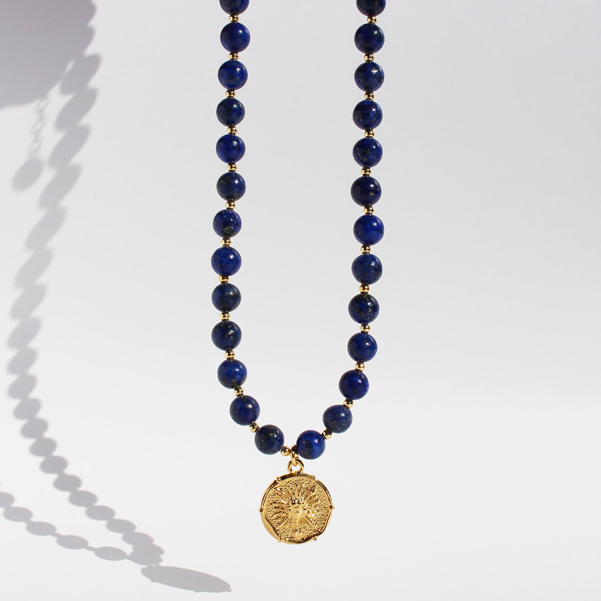 Le Roi du Soleil - Natural Lapis Lazuli Necklace